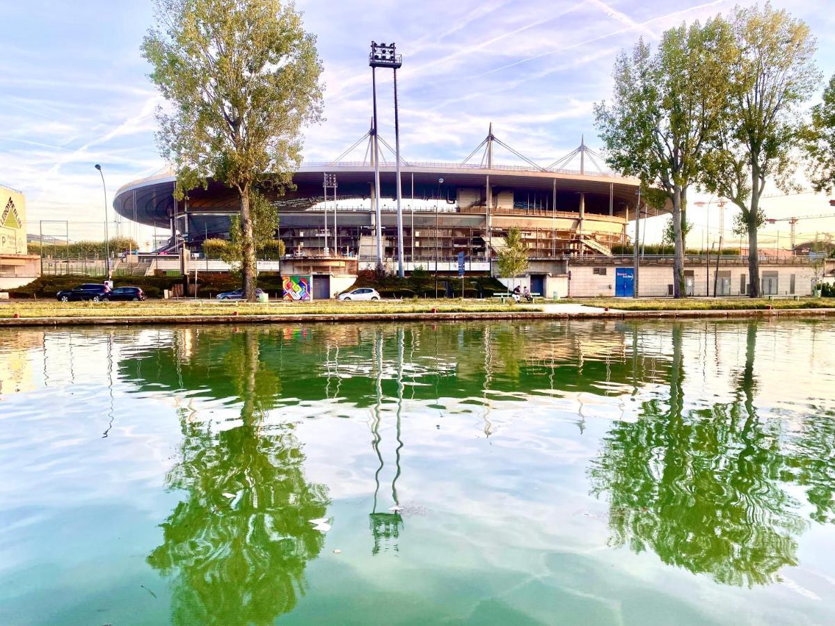 Magnifique Villa Avec Jacuzzi Au Pied Du Stade Saint-Denis  Kültér fotó