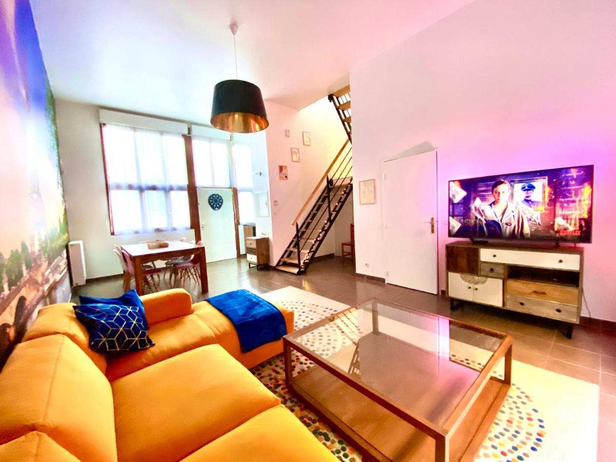 Magnifique Villa Avec Jacuzzi Au Pied Du Stade Saint-Denis  Kültér fotó