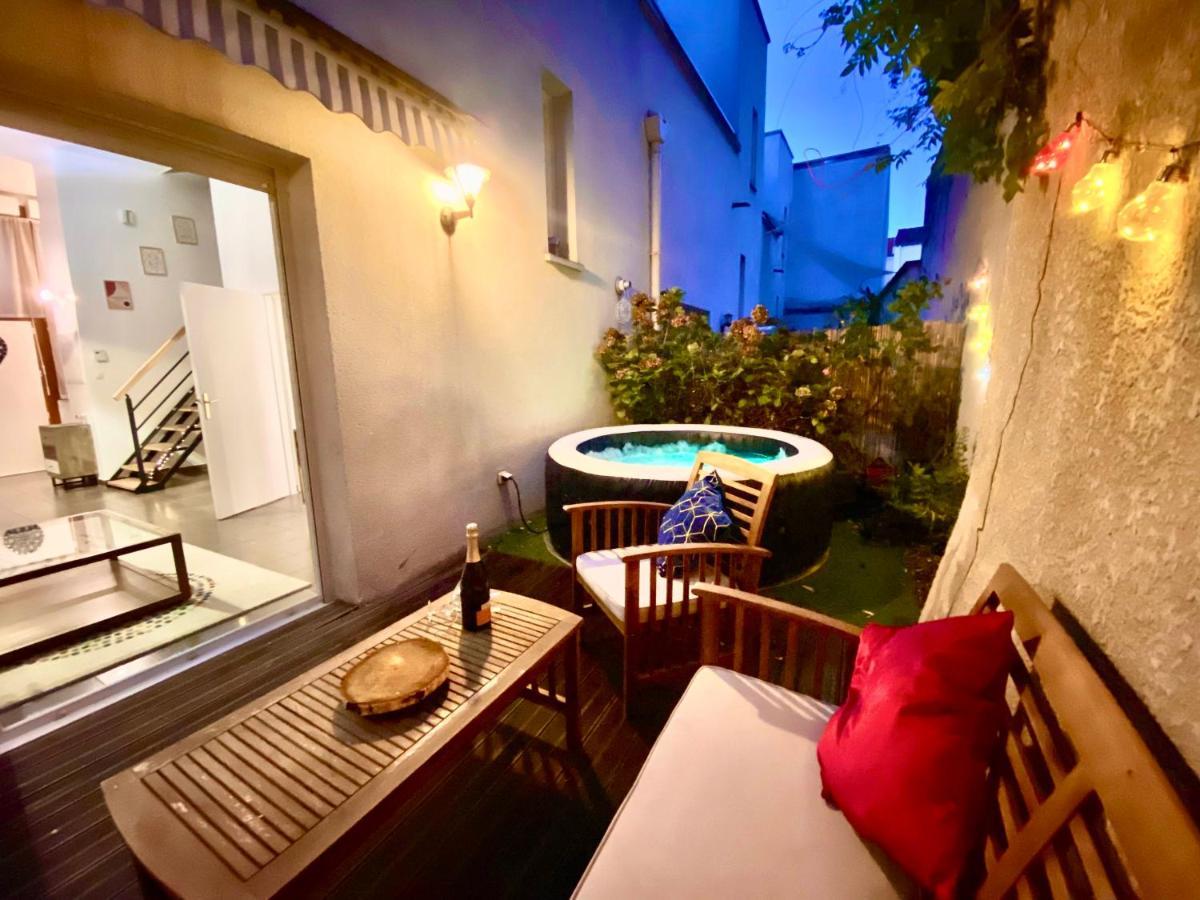 Magnifique Villa Avec Jacuzzi Au Pied Du Stade Saint-Denis  Kültér fotó