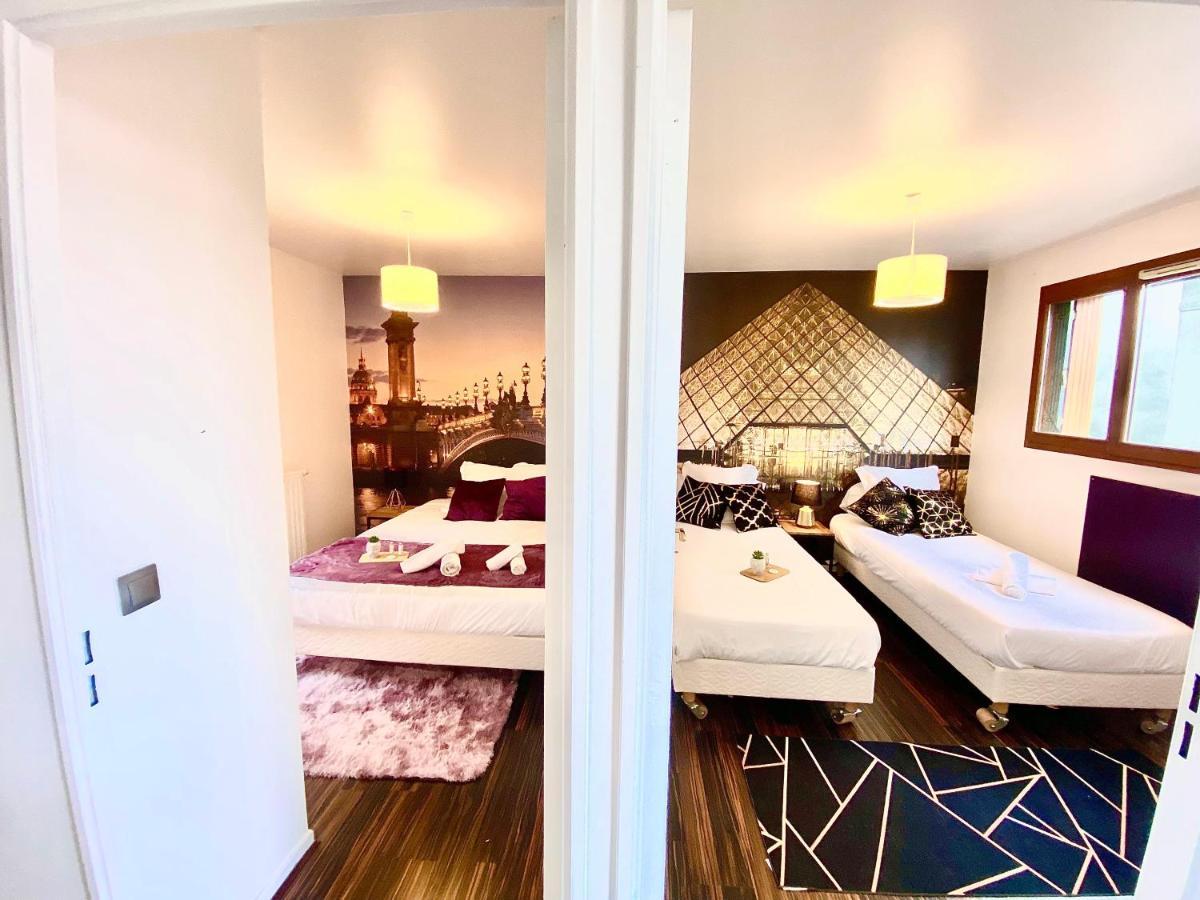 Magnifique Villa Avec Jacuzzi Au Pied Du Stade Saint-Denis  Kültér fotó
