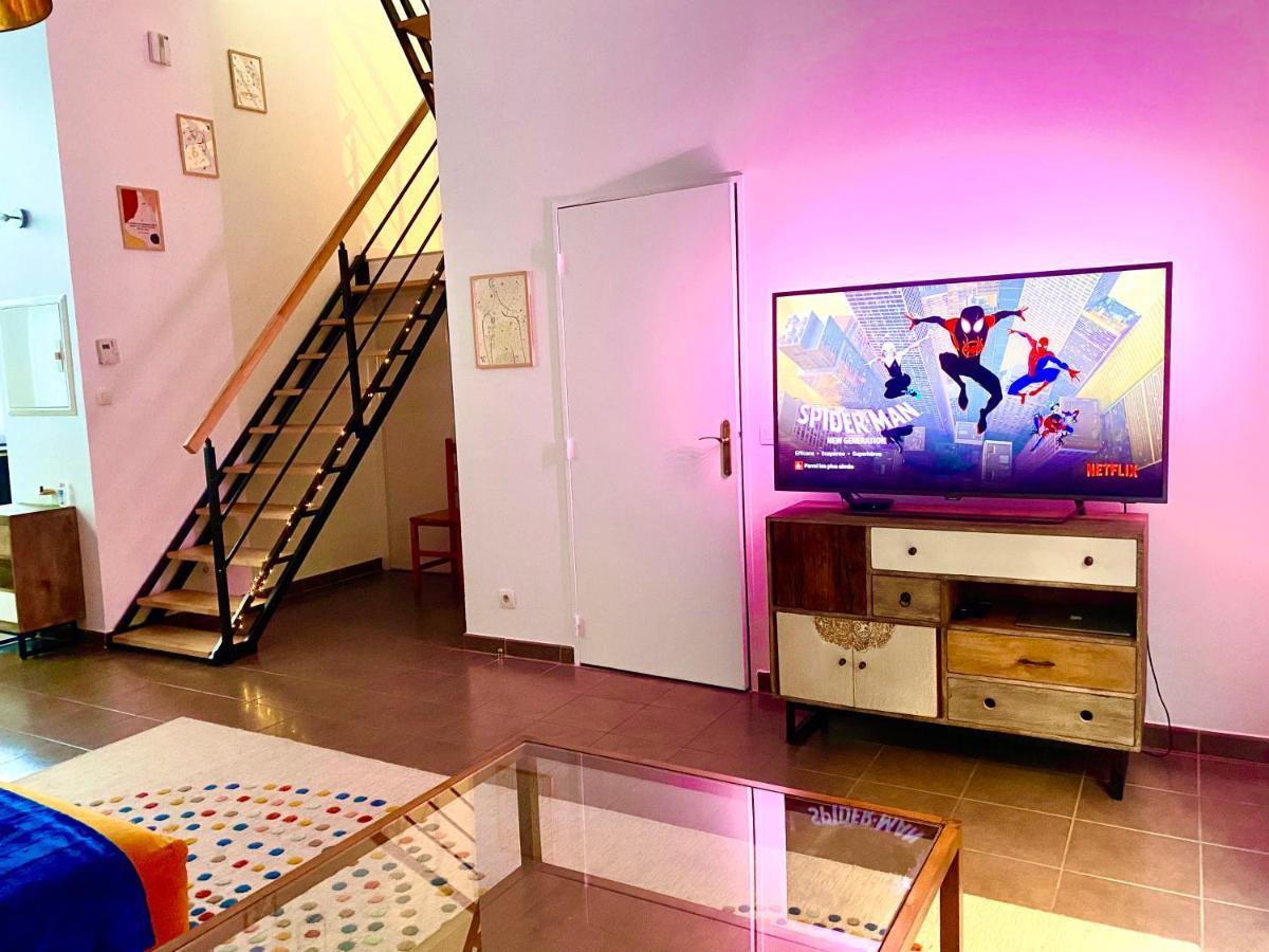 Magnifique Villa Avec Jacuzzi Au Pied Du Stade Saint-Denis  Kültér fotó