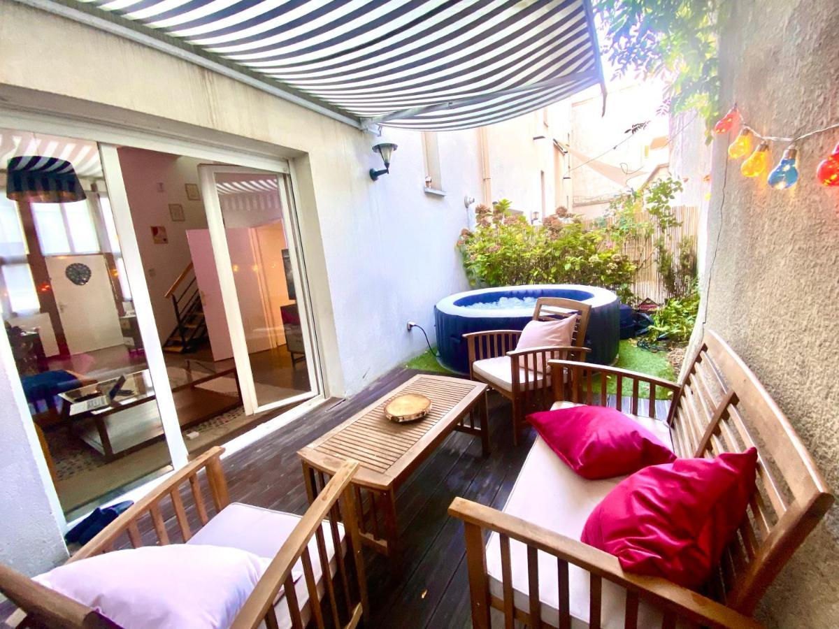 Magnifique Villa Avec Jacuzzi Au Pied Du Stade Saint-Denis  Kültér fotó