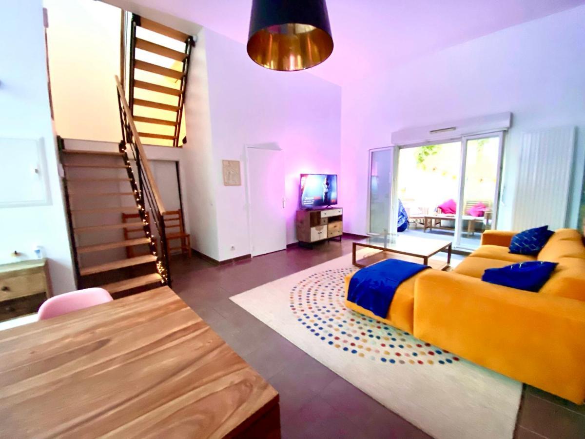 Magnifique Villa Avec Jacuzzi Au Pied Du Stade Saint-Denis  Kültér fotó