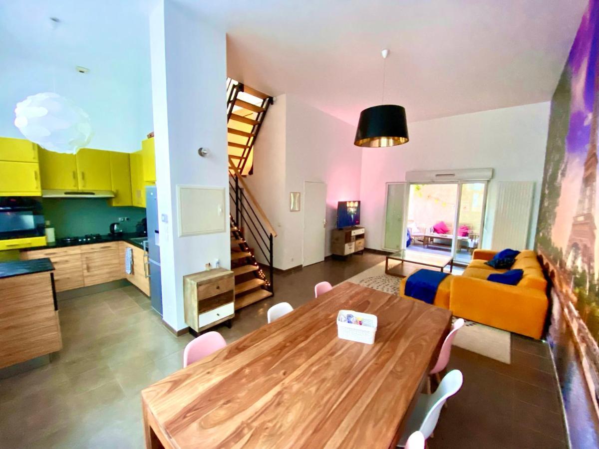 Magnifique Villa Avec Jacuzzi Au Pied Du Stade Saint-Denis  Kültér fotó
