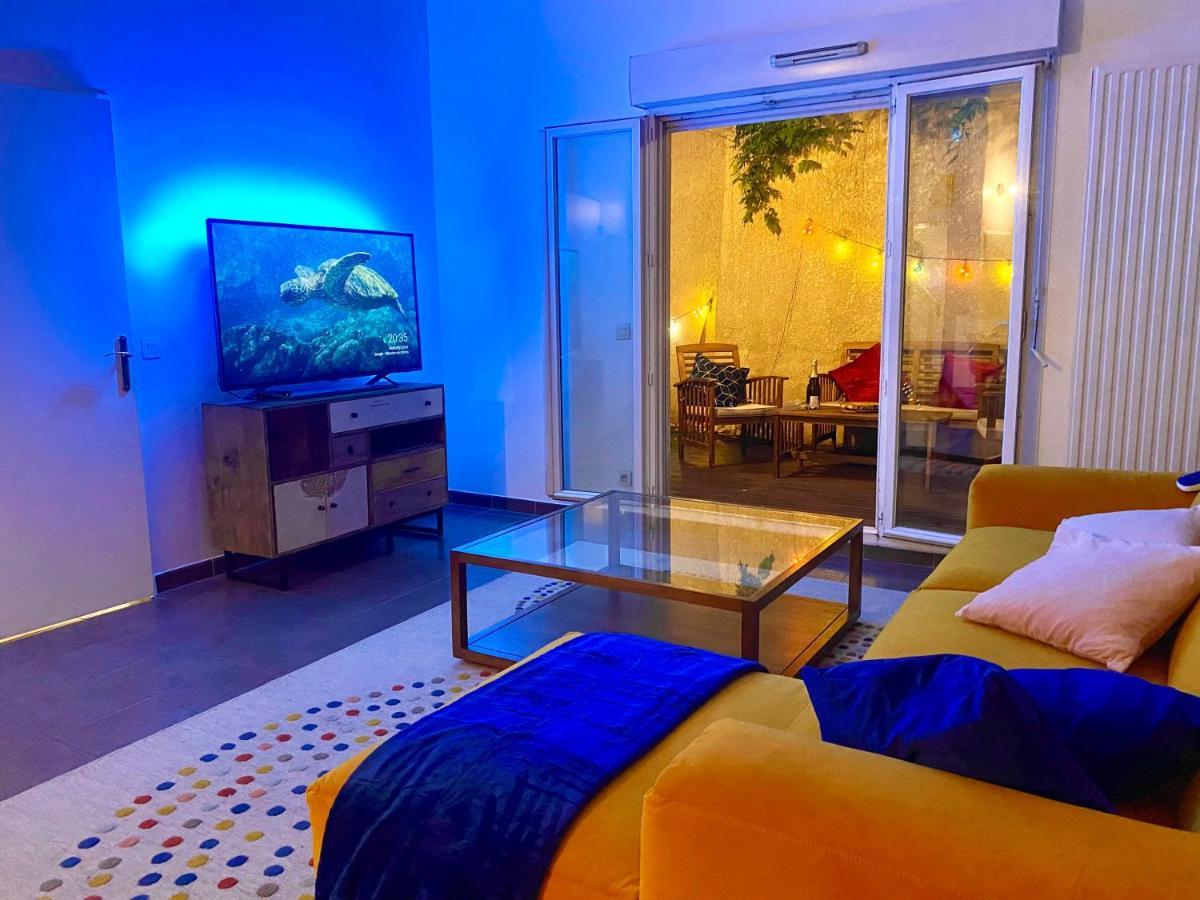 Magnifique Villa Avec Jacuzzi Au Pied Du Stade Saint-Denis  Kültér fotó