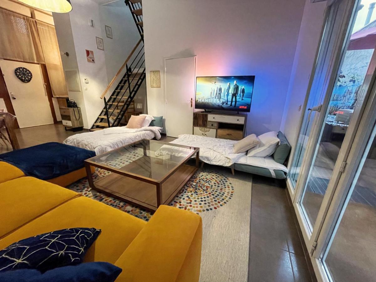 Magnifique Villa Avec Jacuzzi Au Pied Du Stade Saint-Denis  Kültér fotó