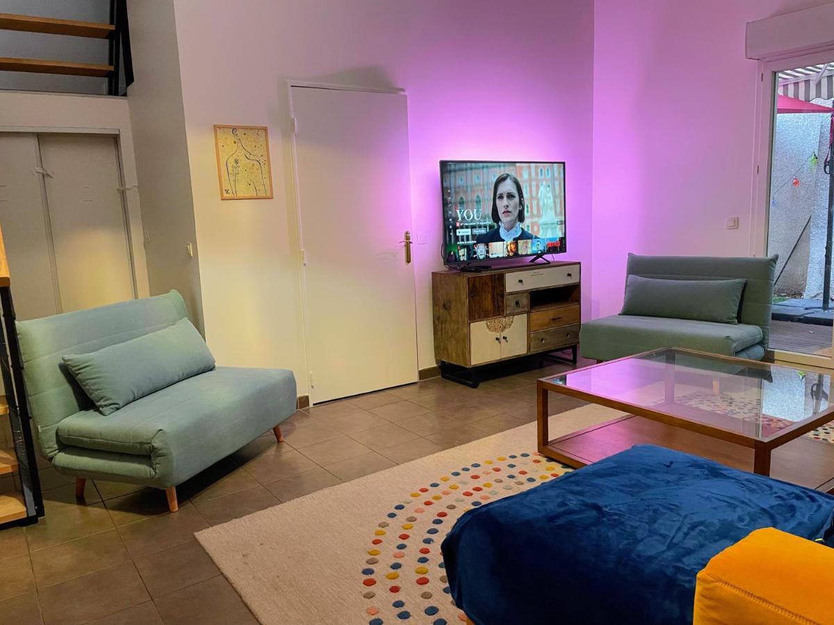 Magnifique Villa Avec Jacuzzi Au Pied Du Stade Saint-Denis  Kültér fotó